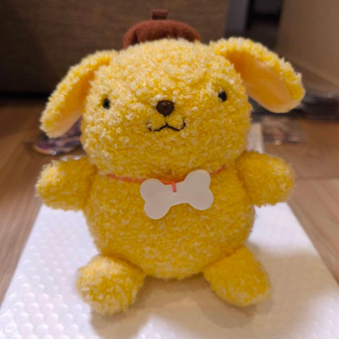 サンリオ ポムポムプリン 1999年 ぬいぐるみ 平成レトロ レア 希少