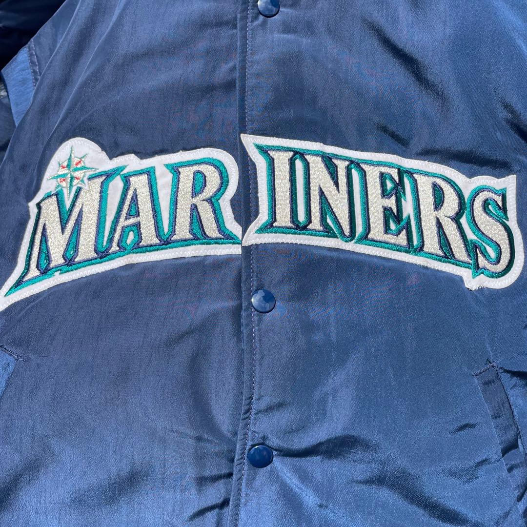 USA製 90's スターター シアトル マリナーズ 良質生地 古着 スタジャン