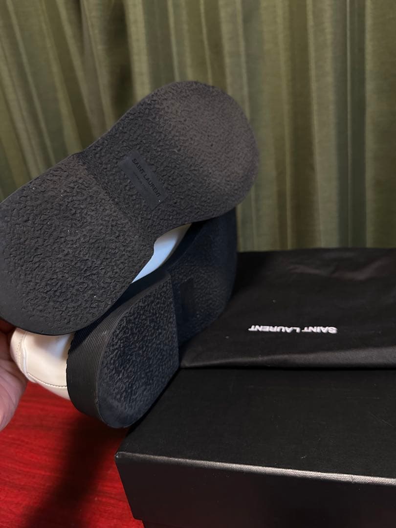 サンローランパリ 21AWテディペニーローファー レザーシューズ - メルカリ