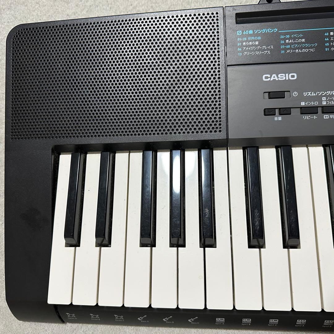 動作品 フットペダル付✨CASIO CTK-2550 電子キーボード 電子ピアノ