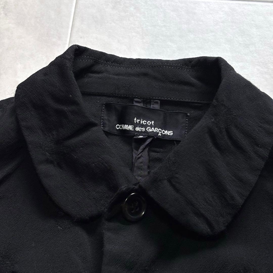 archive】トリココムデギャルソン 丸襟ジャケット ドット AD2003