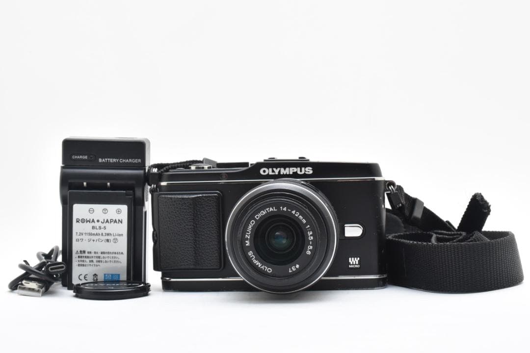 OLYMPUS PEN E-P3 14-42mmレンズセット#2645 Amazon.com : Olympus PEN E-P3 12 MP Live MOS Interchangeable Lens