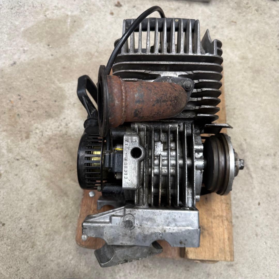 ヤマハ KT100 カートエンジン 湿式クラッチ付き リコイルスターター