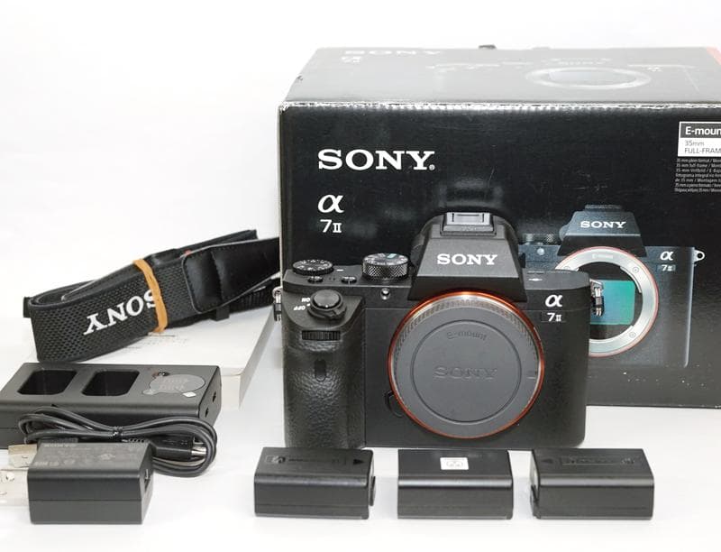 SONY ソニー ミラーレス一眼 α7Ⅱ ボディ ILCE-7M2　 美品 α（ソニー） ソニー SONY α7II ILCE-7M2 ボディ フルサイズ ミラーレス