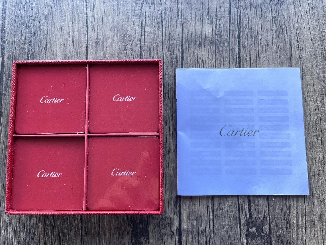 中古美品！【Cartier】 カルティエ カードゲーム”メモリー”非売品 希少