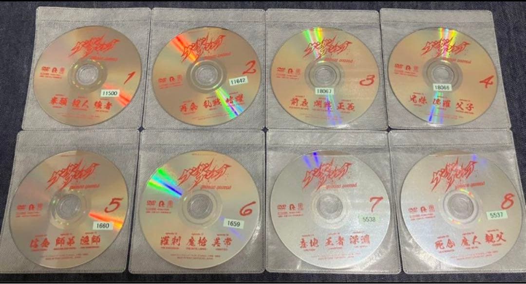 ケンガンアシュラ　全8巻　DVD