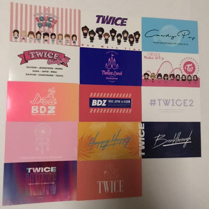 TWICE サナ メッセージカード14枚セット - メルカリ