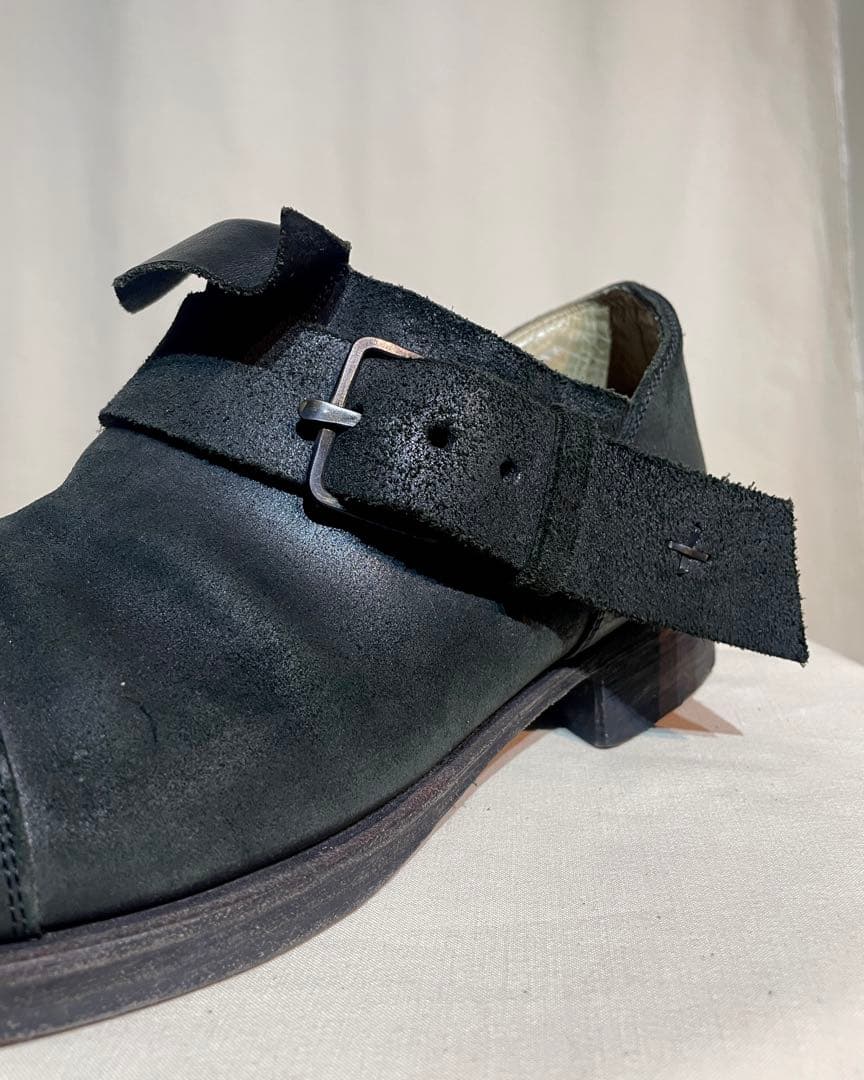 靴 m.a+ maurizio amadei -Cordovan Low Boots