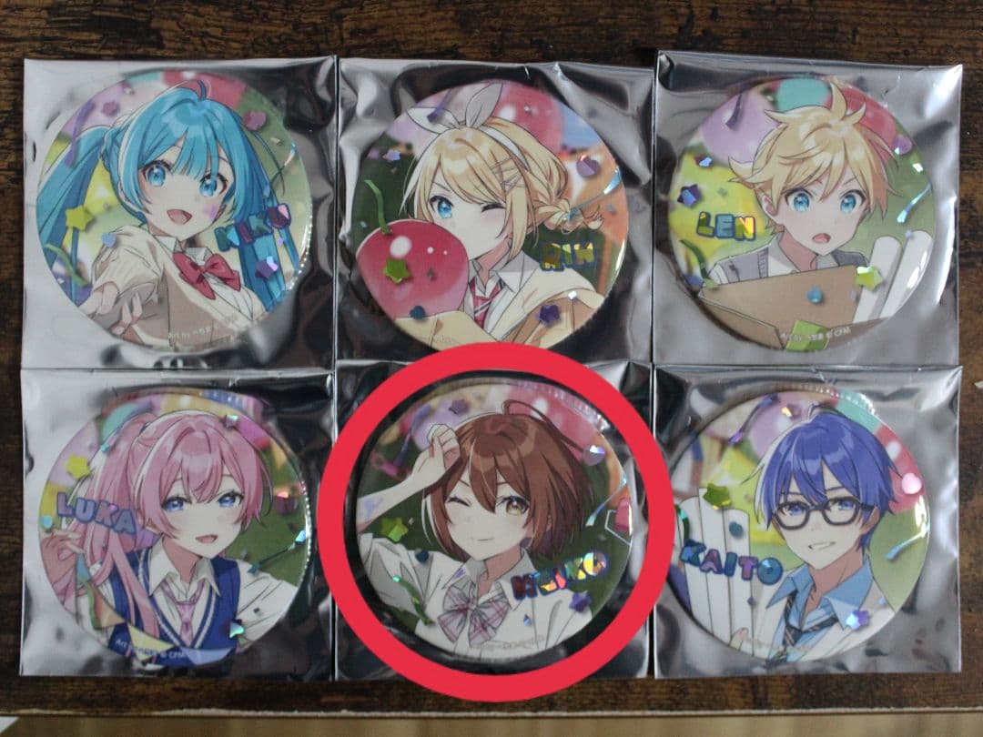 MEIKO】 ミクカルチャー MIKU CULTURE 2024 缶バッジ - メルカリ