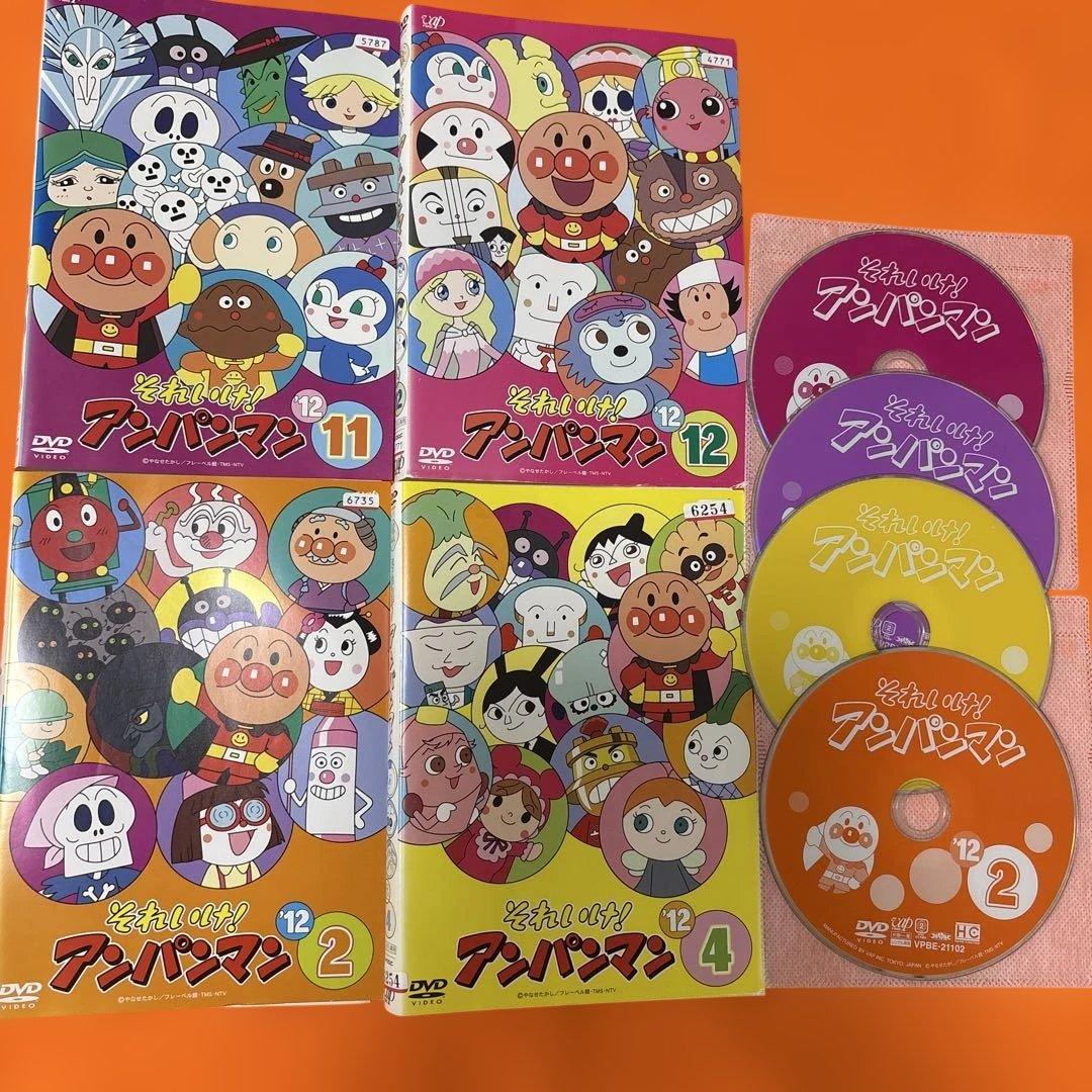 それいけ！アンパンマン '12 DVD 4枚セット 2012年シリーズ 戸田恵子