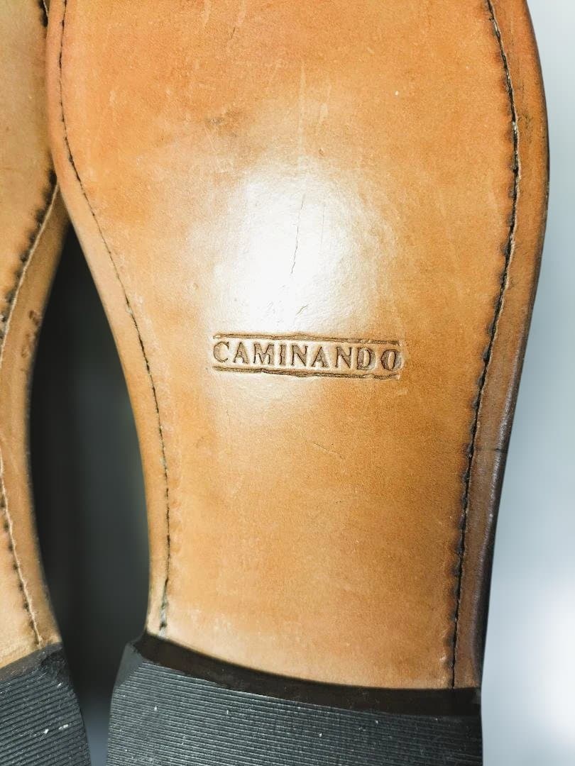 And A カミナンド ラバースタッズ ローファーブラック26cm - メルカリ