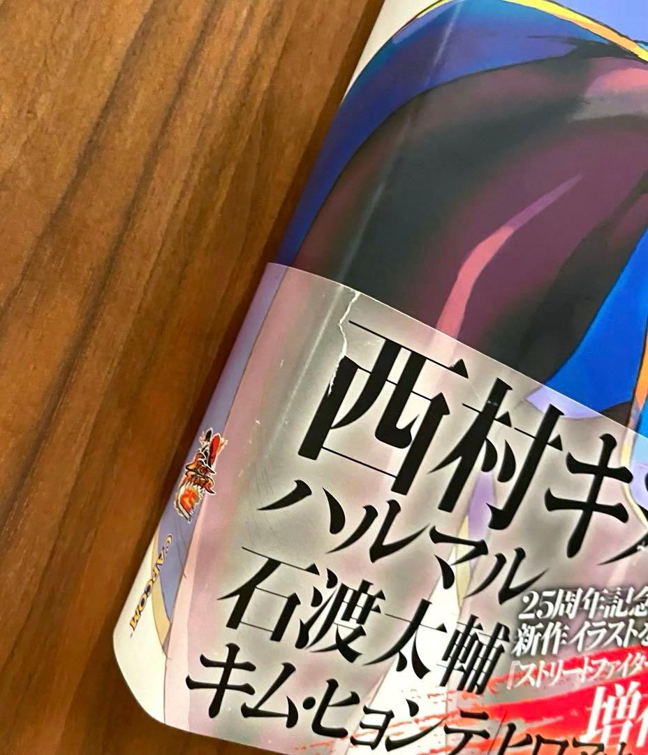 ☆初版 帯付き 良品☆ストリートファイター アートワークス 極 画集