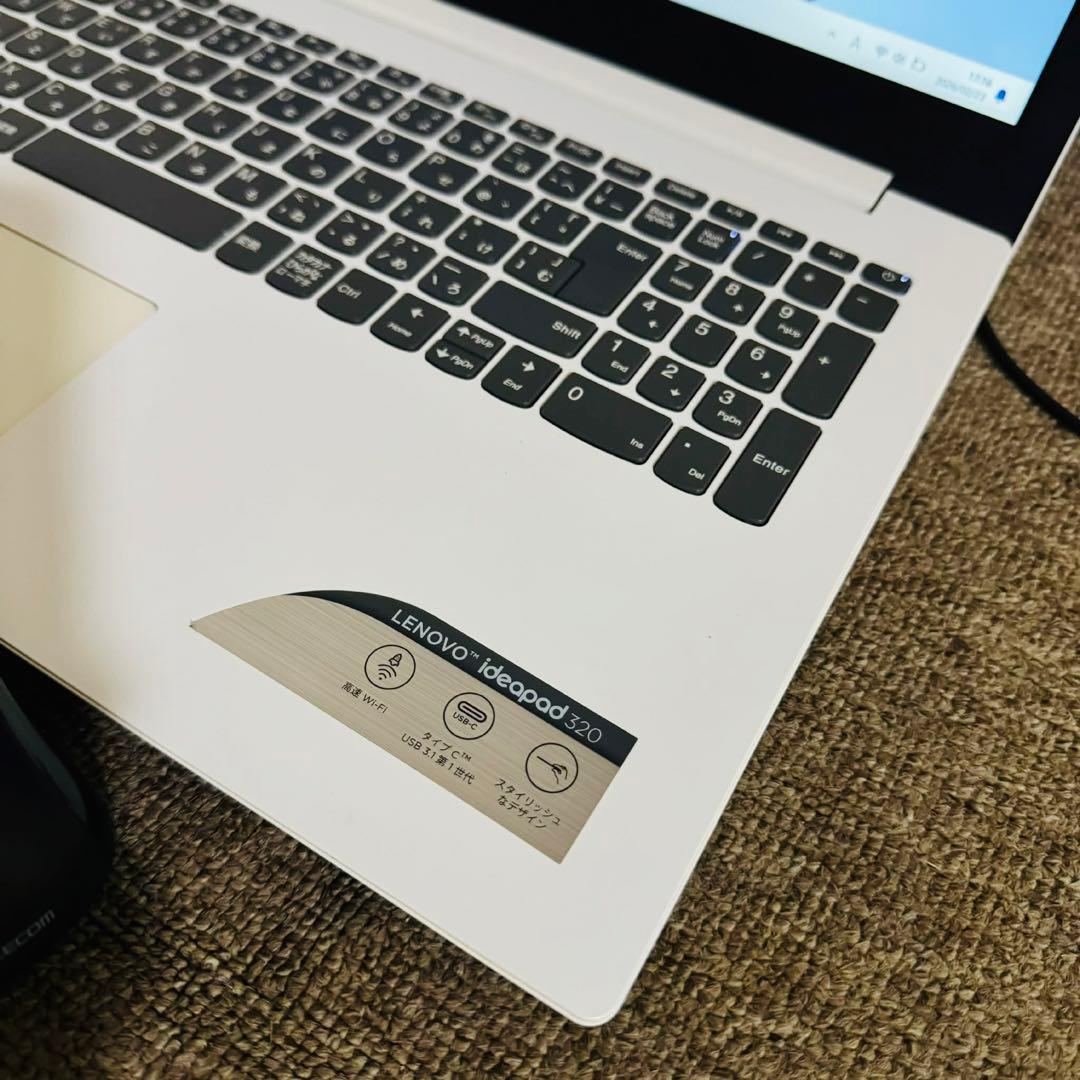 S281 LENOVOノートパソコンi5第7世代WEBカメラSSD高速Win11 - メルカリ