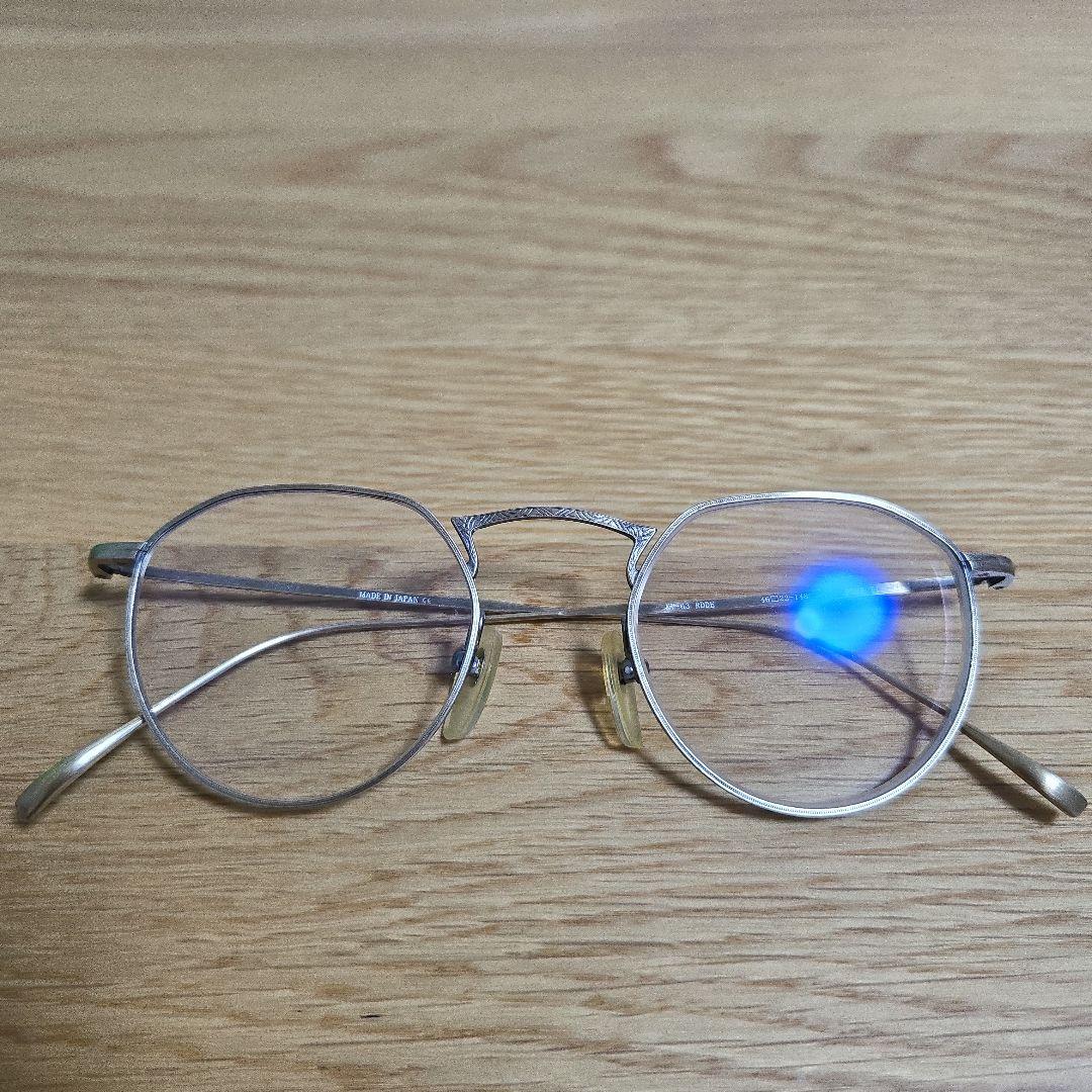金子眼鏡　KV-63 人気モデルの再入荷‼】 ヴィンテージな佇まいのクラウンパント“KV-63
