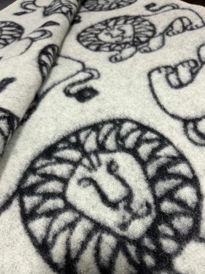 クリッパンxリサ・ラーソン☆LEO ブランケット（シングルサイズ）