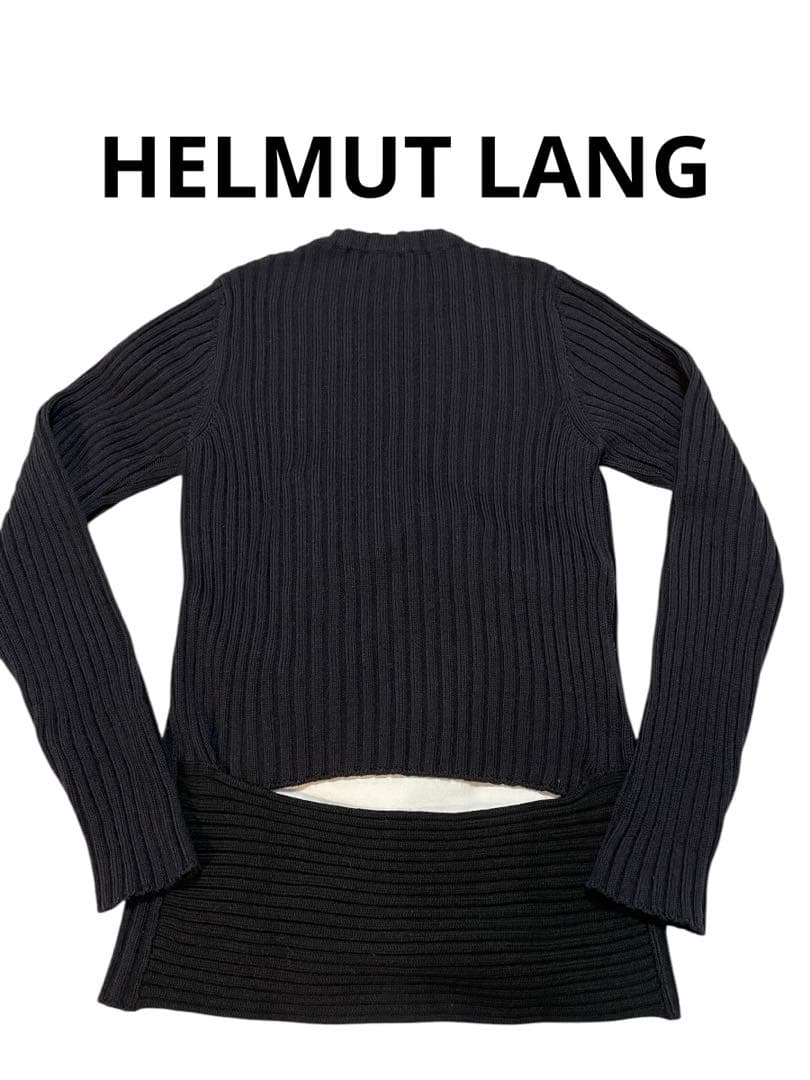 00s HELMUT LANG 本人期 背中開きニット ヘルムートラングセーター HELMUT LANG - HELMUT LANG / ヘルムートラング | ウールコットン