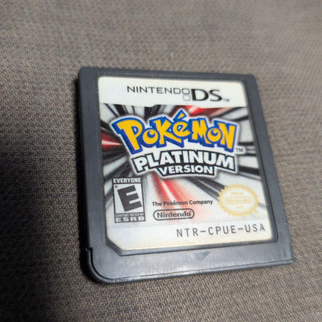 ポケモン プラチナ 北米版 正規品【動作確認済み】PLATINUM USA - メルカリ