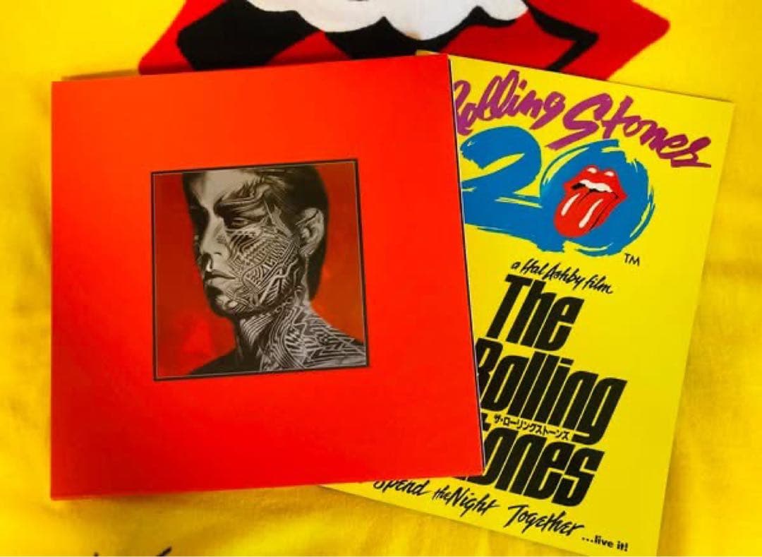 CD】ローリングストーンズ 刺青の男 40記念4CD BOXセットとパンフ