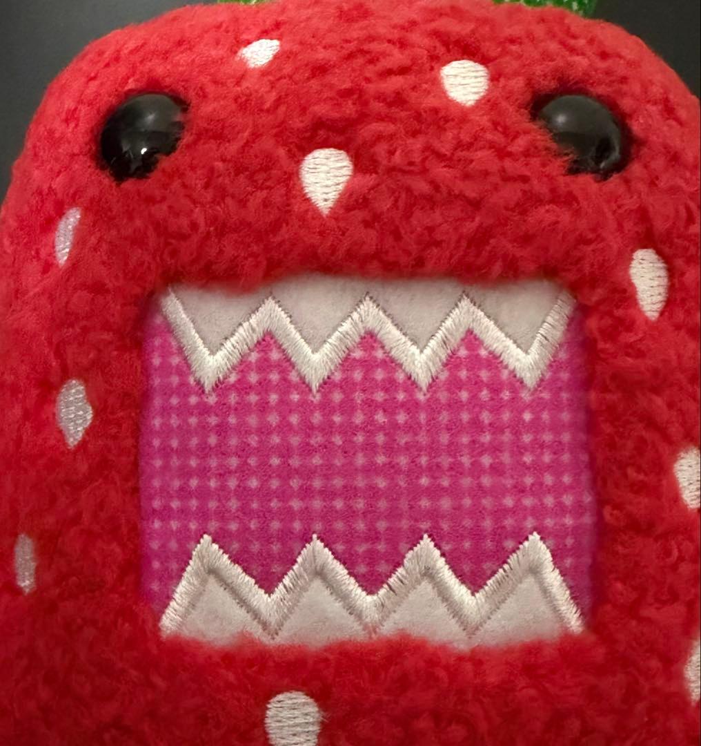 どーもくん15th 15周年 イチゴ ぬいぐるみ S