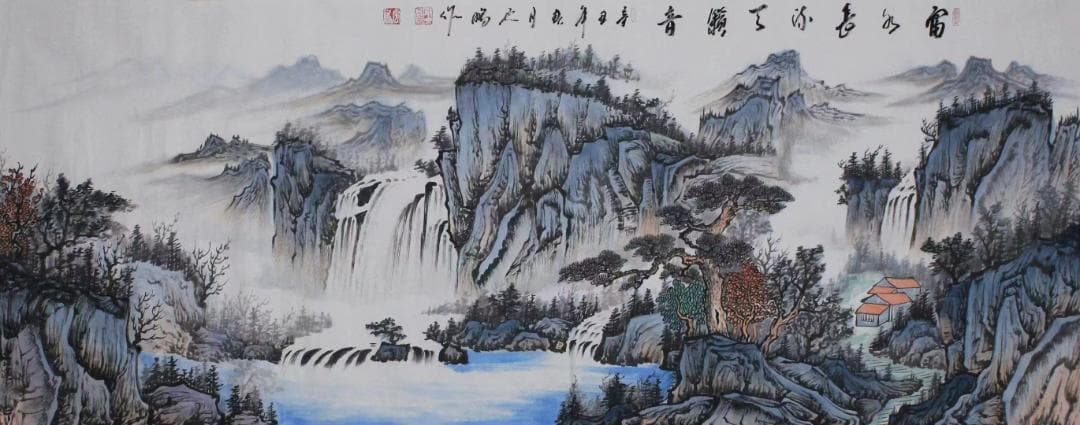 高雲鵬、本物です。国家一級美術師。 OCQ2557590545