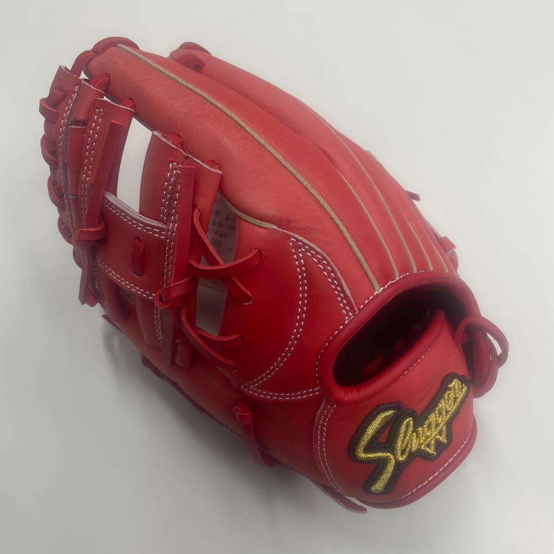 久保田スラッガー ジュニア用軟式グローブ 左投げ レッド 久保田スラッガー（KUBOTA SLUGGER） 久保田スラッガー少年野球 軟式