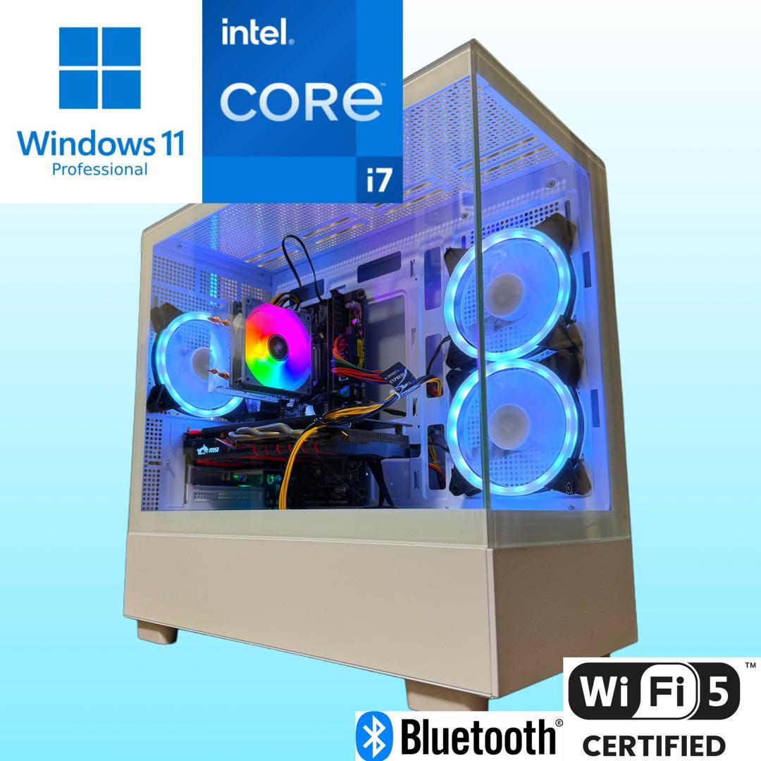 白ゲーミングPC i7-4770 / GTX960 / 大容量2.5TB Amazon.co.jp: クリエーター、動画編集向け ゲーミングデスクトップ