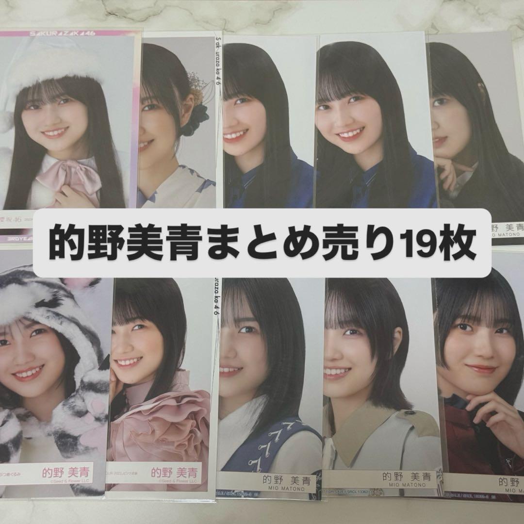 的野美青 櫻坂 生写真 まとめ売り - メルカリ
