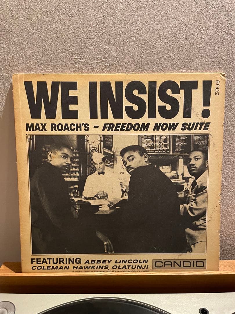 WE INSIST! MAX ROACH'S FREEDOM NOW 美品 Amazon.co.jp: ウイ・インシスト: ミュージック