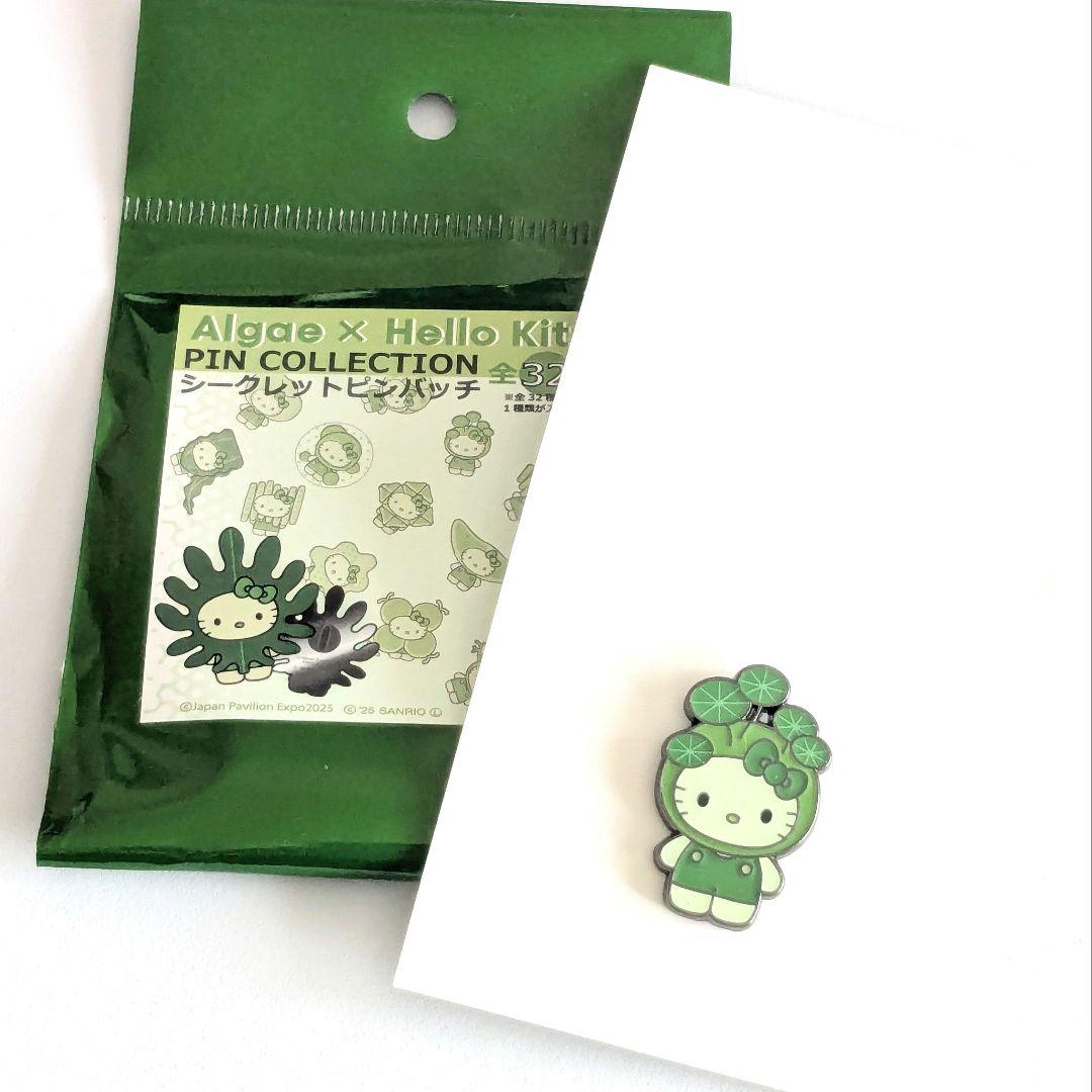 大阪関西万博 日本館限定 藻キティ ピンバッチ【カサノリ】 - メルカリ