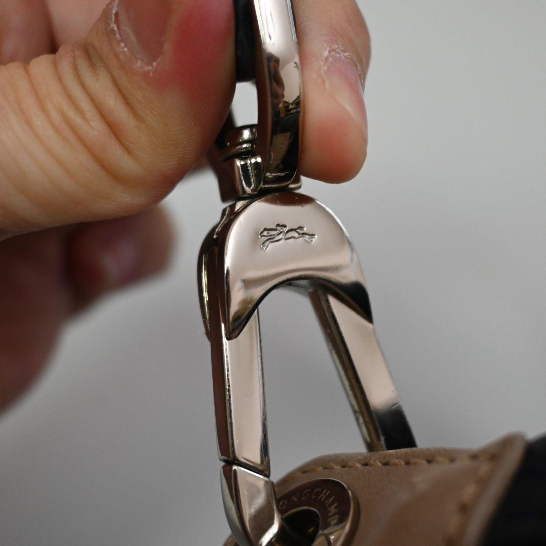 589☆ LONGCHAMP 2way バッグ ルプリアージュ キュイール - メルカリ