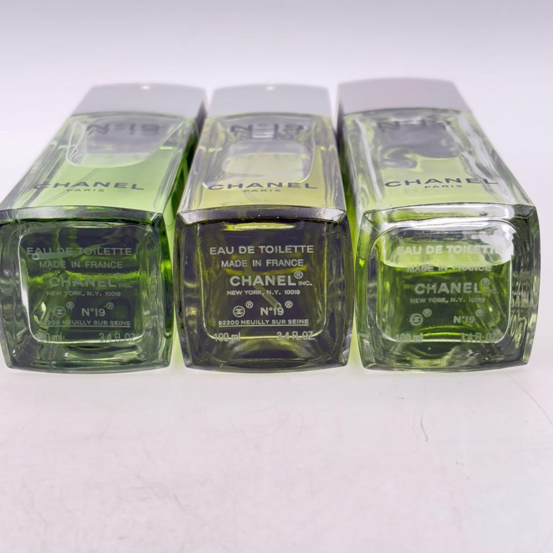 シャネル N°19 オードゥトワレ まとめ売り 香水 1018-S7106h 香水