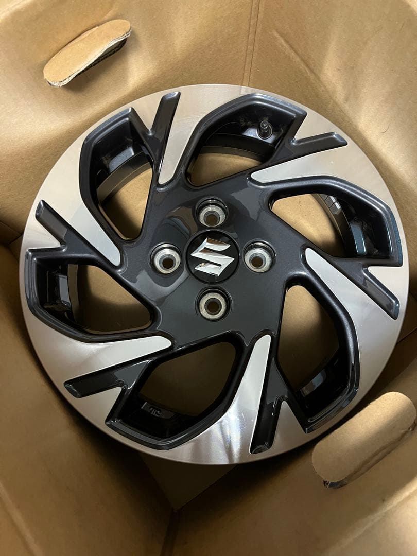 スズキ新型スペーシアカスタム(MK54S) 純正ホイール4本セット - メルカリ