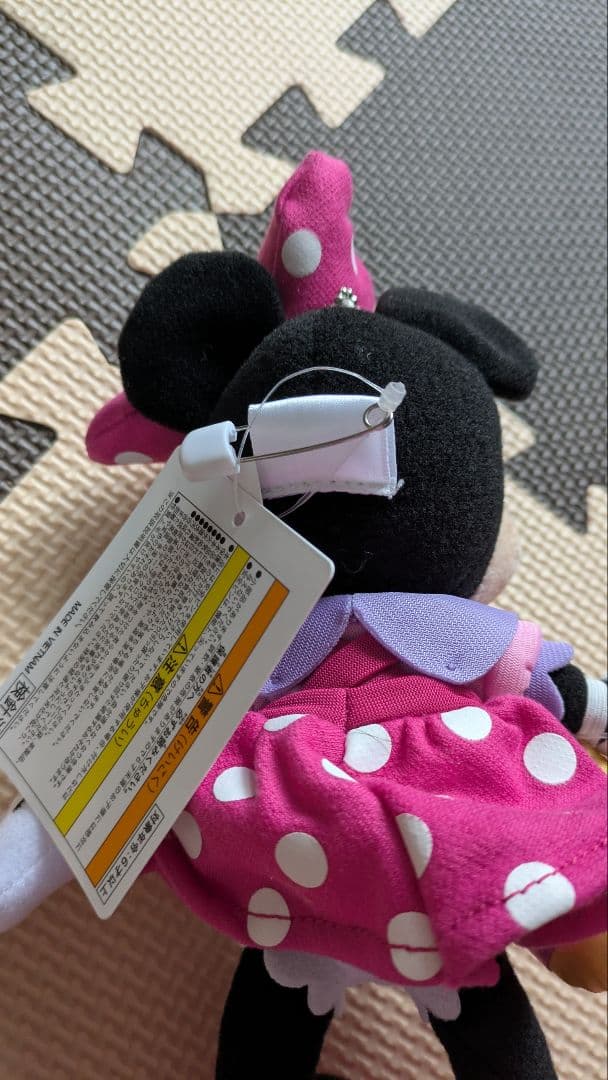 ぬいぐるみバッジ ミニー 新品 東京ディズニーリゾート - メルカリ