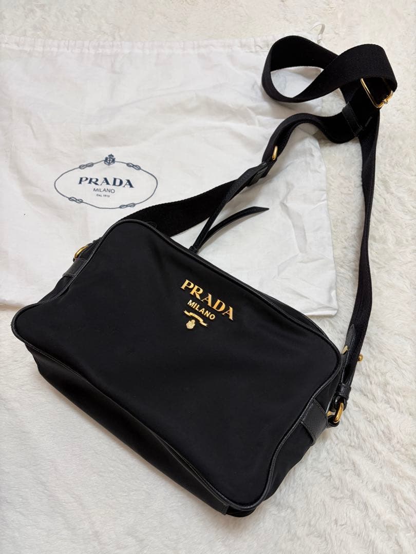 【袋付き】♡PRADA♡ナイロン　ショルダーバッグ　ブラック　正規品 PRADA（プラダ） ショルダーバッグ 2ZH155 2DMI レディース ナイロン