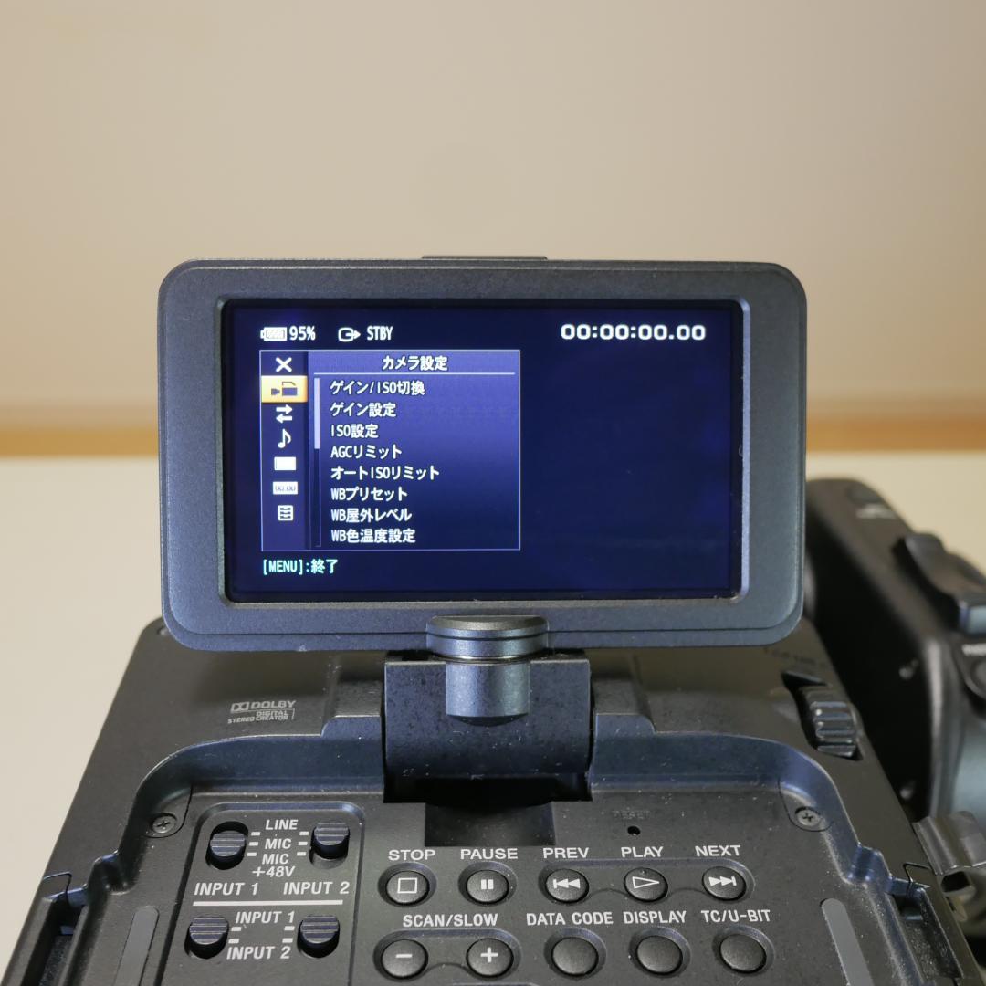 美品】4KRAWライセンス済み！付属品付FS700R 電池メモリレコーダー併売