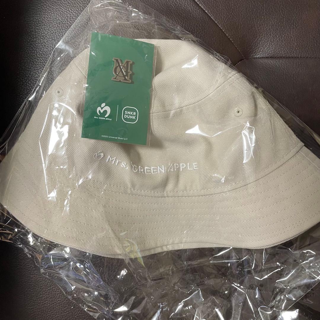 ミセスグリーンアップル ニューエラ バケット01 MGAロゴハット