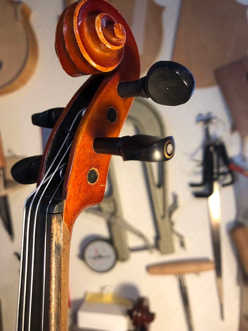 訳あり特価.駒&魂柱調整済】鈴木分数バイオリンNo200 1/8 1980 - メルカリ