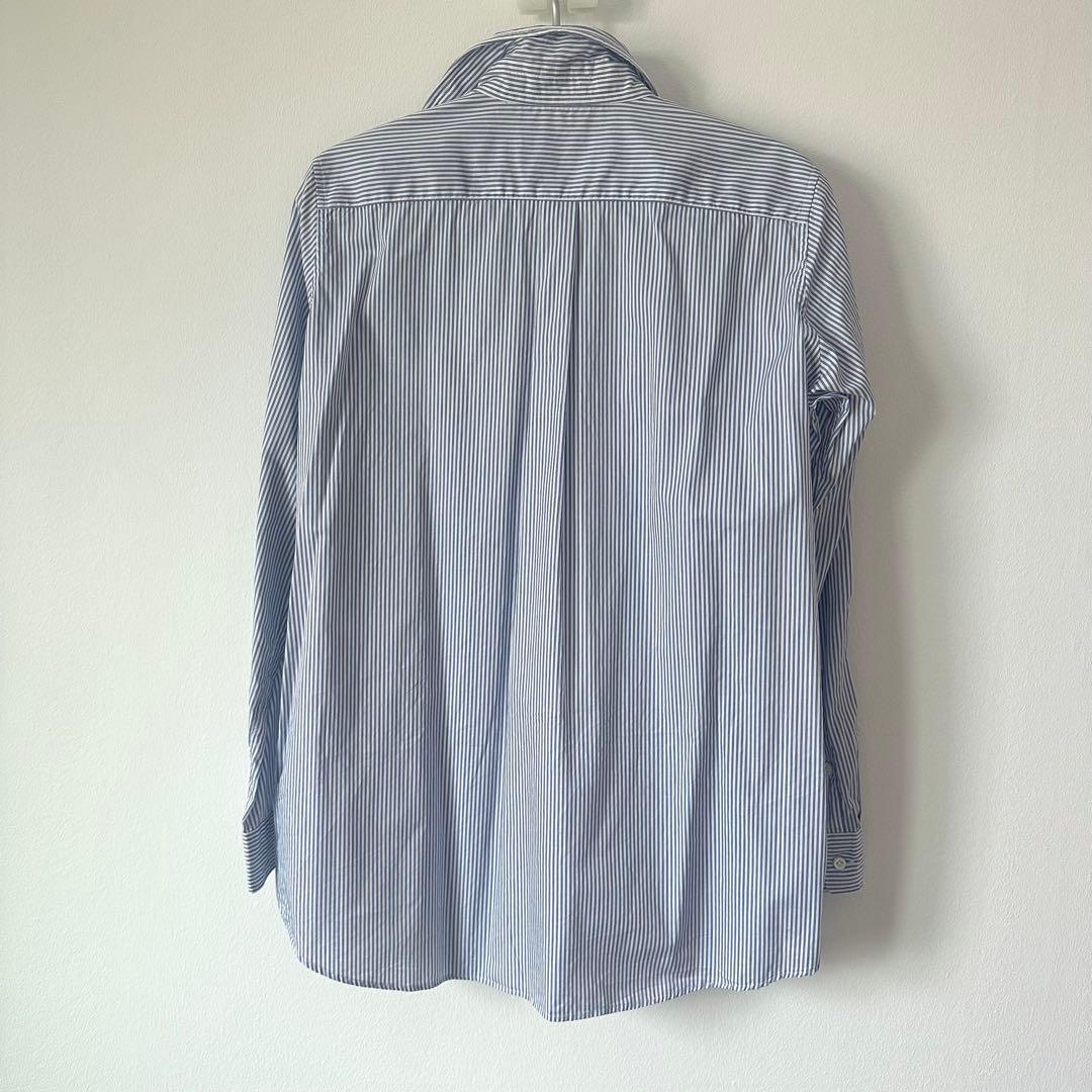 Deuxième Classe ドゥーズィエムクラス ストライプシャツ ブルー