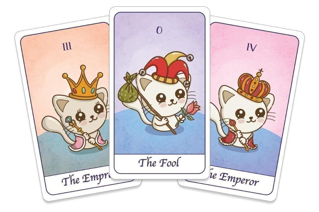 正規品タロットカード】海外インディーズデッキ✨キュート猫ちゃん