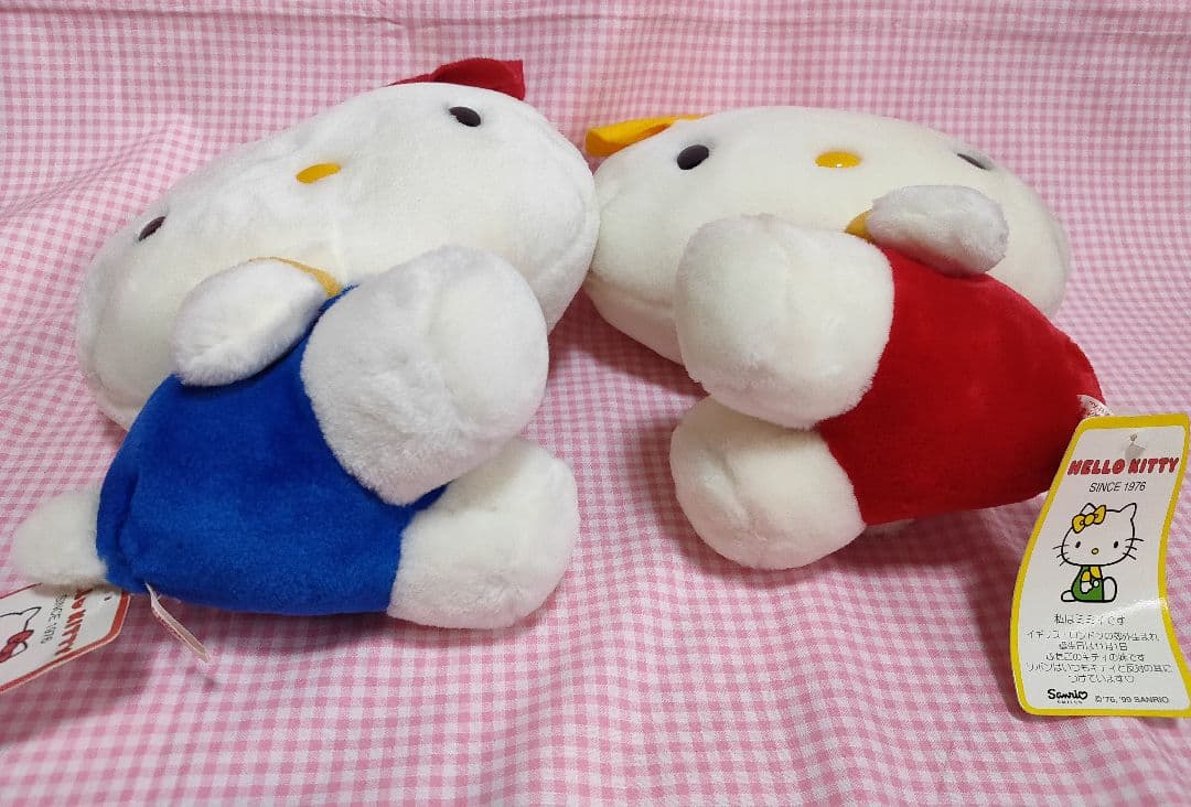 レトロ ハローキティ ミミィぬいぐるみ セット 27cm サンリオ - メルカリ