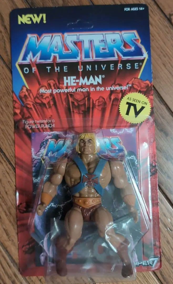 マスターズ・オブ・ザ・ユニバース Super 7 ヒーマン - メルカリ