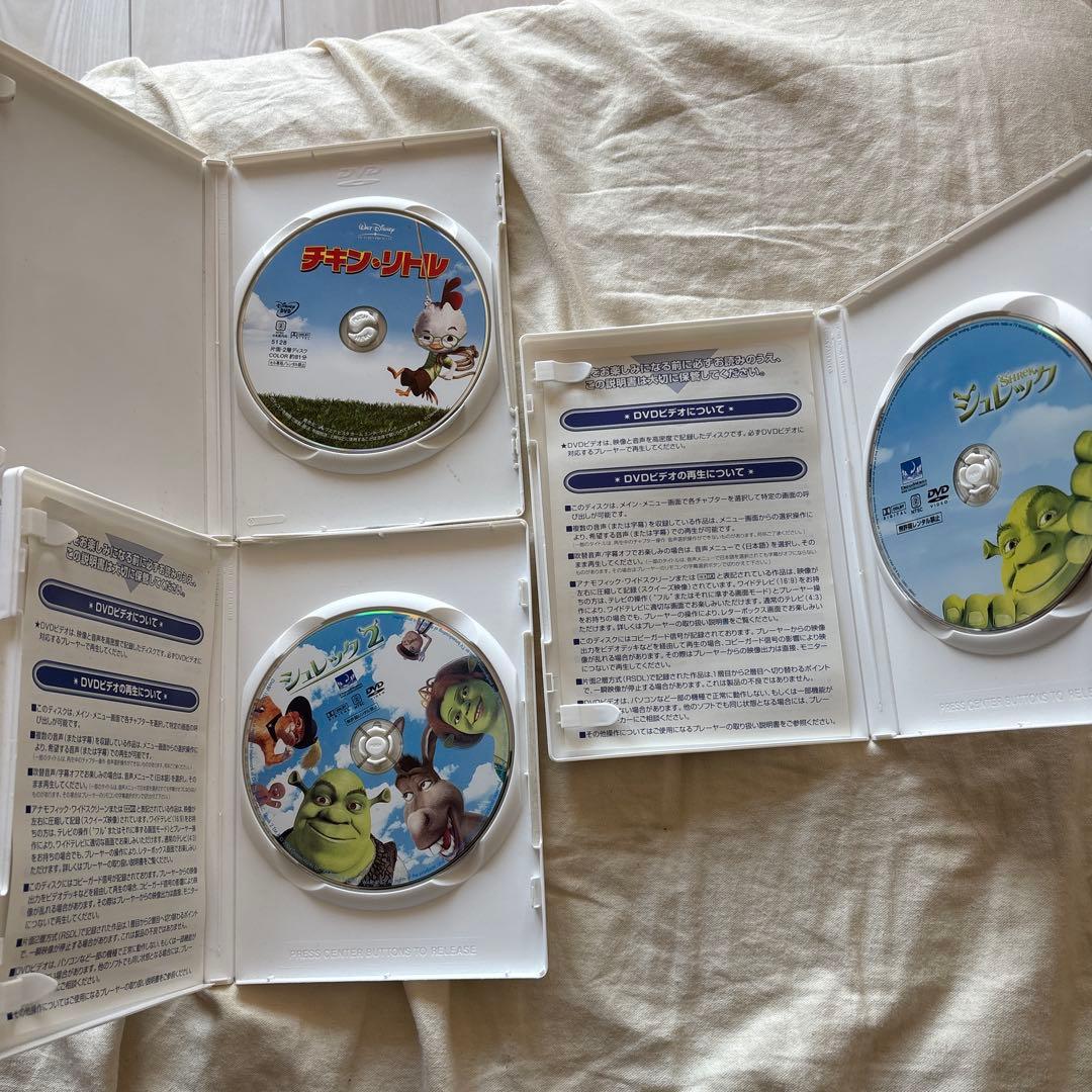 ディズニー・ドリームワークス アニメDVD9本セット - メルカリ