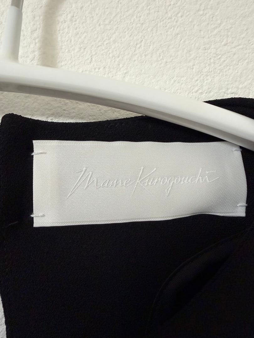 mame kurogouchi マメクロゴウチ レース カフス ブラウス 黒 - メルカリ