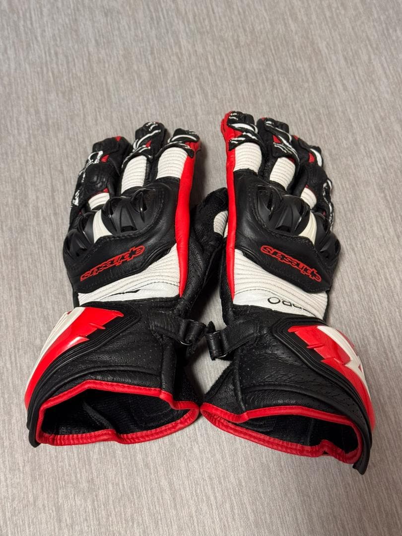 GP PRO レザーグローブ 黒/赤 Webike | alpinestars アルパインスターズ GP PRO R3 GLOVE [GP プロ