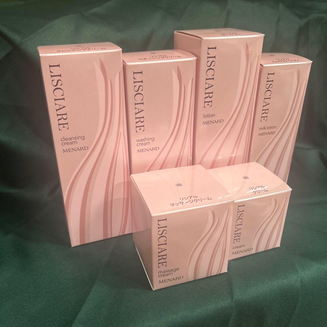 リシアル クレンジング・洗顔・化粧水・乳液・マッサージC・クリーム6