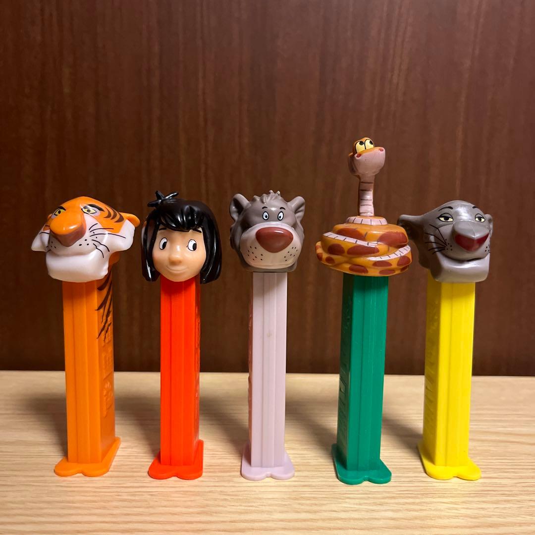 PEZ ジャングルブック ペッツディスペンサー 5個セット - メルカリ