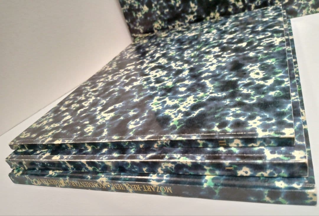 限定版】モーツァルト レクイエム 自筆譜ファクシミリ版 3冊組 1990年