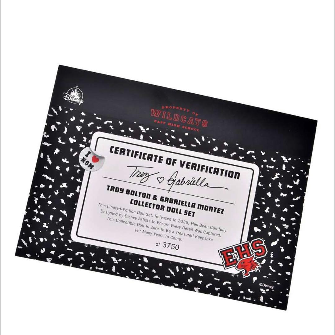 希少 トロイ・ボルトン＆ガブリエラ・モンテス ドール ハイスクール