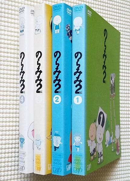 のらみみ 全4巻 ＋ のらみみ2 全4巻　全8巻　レンタル落ちDVD 加藤奈々絵