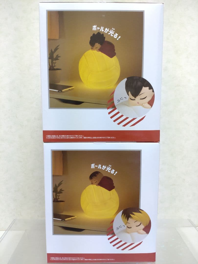 新品・未開封品ハイキュー!! すやすやルームライト 黒尾鉄朗 孤爪研磨 2種